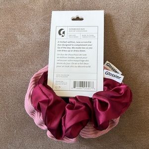 Limited edition Glossier Scrunchies